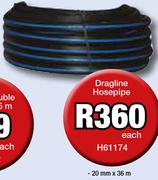 Dragline Hosepipe 20mmx 36m H61174-Each