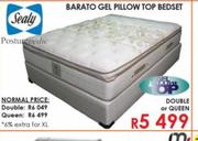 Sealy Double Or Queen Barato Gel Pillow Top Bedset
