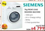 Siemens 7Kg Front Load Washing Machine
