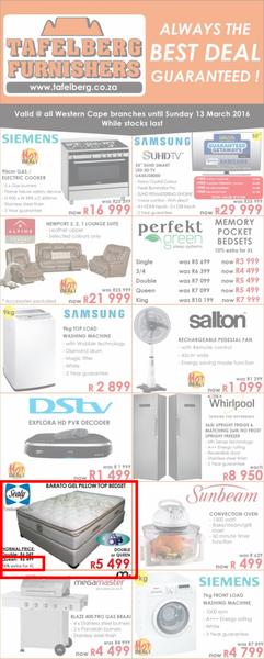 Tafelberg Furnishers (02 Mar - 13 Mar 2016), page 1