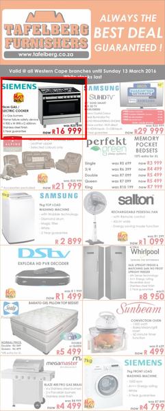 Tafelberg Furnishers (02 Mar - 13 Mar 2016), page 1