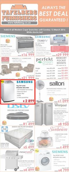 Tafelberg Furnishers (02 Mar - 13 Mar 2016), page 1