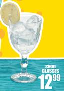 Stem Glasses