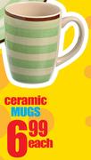 Ceramic Mugs-Each