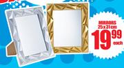 Mirrors-25x31cm Each
