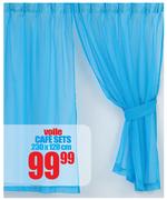 Voile Cafe Sets-230x120cm 