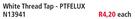 Elbow White Thread Tap PTFELUX N13941-Each