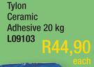 Tylon Ceramic Adhesive L09103-20Kg Each