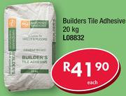 Builders Tile Adhesive L08832-20Kg Each