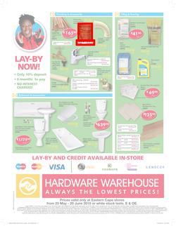 Hardware Warehouse Eastern Cape : Get All You Need (25 May -20 Jun 2015), page 4