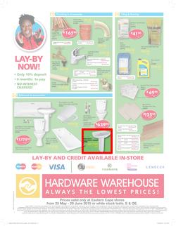 Hardware Warehouse Eastern Cape : Get All You Need (25 May -20 Jun 2015), page 4
