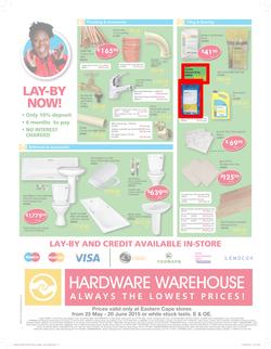 Hardware Warehouse Eastern Cape : Get All You Need (25 May -20 Jun 2015), page 4