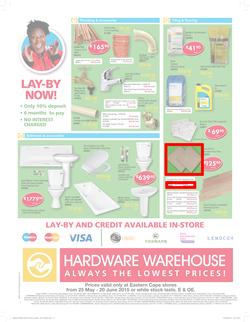 Hardware Warehouse Eastern Cape : Get All You Need (25 May -20 Jun 2015), page 4