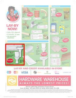 Hardware Warehouse Eastern Cape : Get All You Need (25 May -20 Jun 2015), page 4