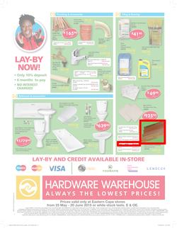 Hardware Warehouse Eastern Cape : Get All You Need (25 May -20 Jun 2015), page 4