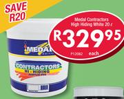 Medal Contractors High Hiding White P12082-20L
