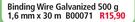  Binding Wire Galvanized 500g 1.6mm x 30m B00071-Each