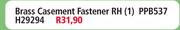 Brass Casement Fastener RH (1) PPB537 H29294