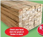 38mm x 114mm x 6m Grade S5 SA Pine CCA T00942-Each