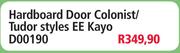 Hardboard Door Colonist/Tudor Styles EE Kayo D00190