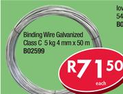 Binding Wire Galvanized 5Kg 3.15mm x 80m B00076-Each