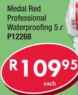 Medal Red Professional Waterproofing P12268-5Ltr Each