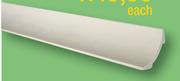 Gypsum Cove Cornice 3.6m x 75mm C00018-Each