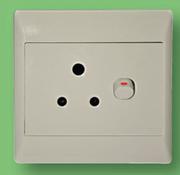 Single Switch Socket With Cover C1000 H62568-Each