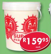 Supa 20Ltr Cream PVA P12753-Each
