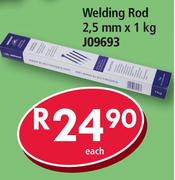 Welding Rod 2.5mm x 1Kg J09693-Each