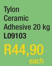 Tylon 20kg Ceramic Adhesive L09103