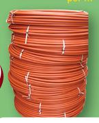 Polycop Pipe 22mm Red Pipe N13962-Per mtr