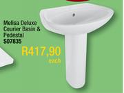 Melisa Deluxe Courier Basin & Pedestal S07835