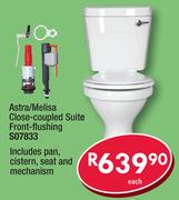 Astra/Melisa Close-Coupled Suite Front-Flushing S07833