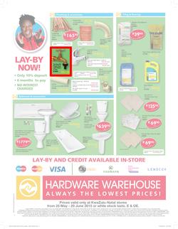 Hardware Warehouse KZN : Get All You Need (25 May -20 Jun 2015), page 4