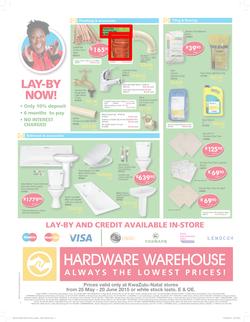Hardware Warehouse KZN : Get All You Need (25 May -20 Jun 2015), page 4