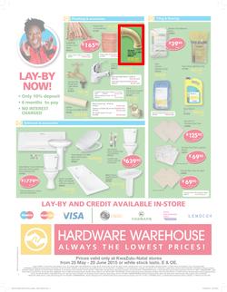 Hardware Warehouse KZN : Get All You Need (25 May -20 Jun 2015), page 4