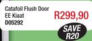 Catafoil Flush Door EE Kiaat D05292