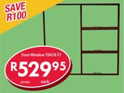 Steel Window TD678 F7 