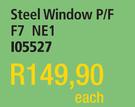 Steel Window P/F F7 NE1 105527-Each