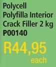 Polycell Polyfila Interior Crack Filler P00140-2Kg