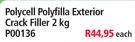 Polycell Polyfila Exterior Crack Filler P00136-2Kg