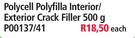 Polycell Polyfila Interior/Exterior Crack Filler P00137/41-500g Each