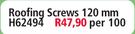 Roofing Screws 120mm H62494-Per 100