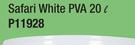 Safari White PVA P11928-20L