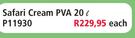 Safari Cream PVA P11930-20L