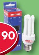 Eurolux Energy Saving Lamp 15W ES Elec H29946-Each
