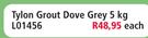 Tylon Grout Dove Grey L01456-5Kg Each