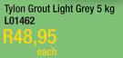 Tylon Grout Light Grey L01462-5Kg Each