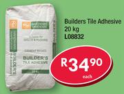 Builders Tile Adhesive L08832-20Kg Each